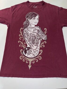 Famous Stars and Straps‎ The Big 8 takeover Collab Tee well Loved size M
